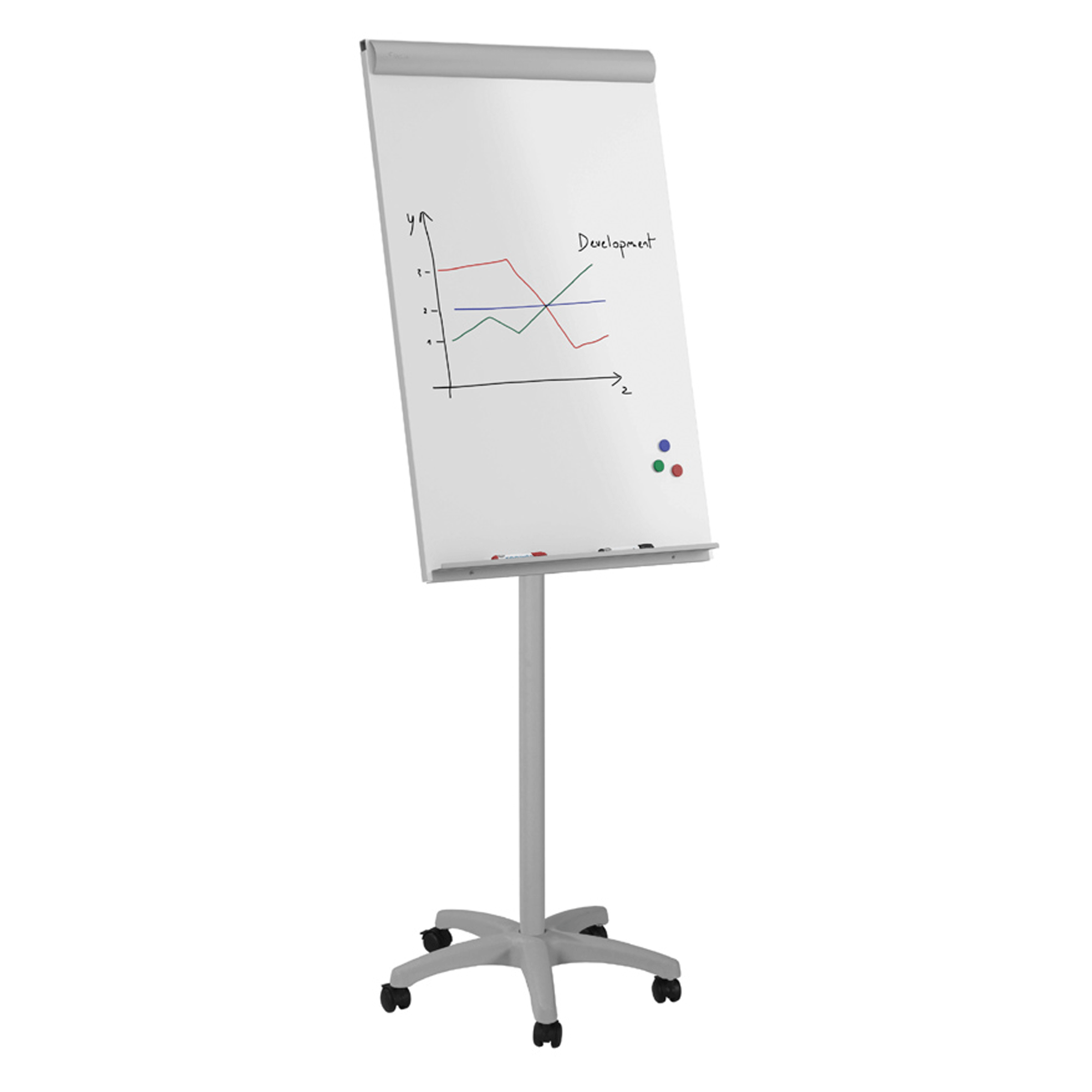 Rocada mobil flipchart whiteboard