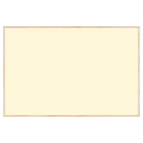 Whiteboardtavla med tr�ram, gul, 58,5 x 38,5 cm