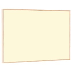 Whiteboardtavla med tr�ram, gul, 58,5 x 38,5 cm