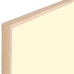 Whiteboardtavla med tr�ram, gul, 58,5 x 38,5 cm