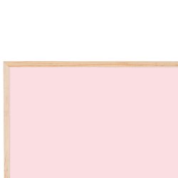 Whiteboardtavla med tr�ram, Rosa, 58,5 x 38,5 cm