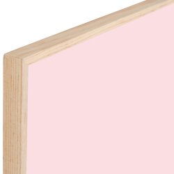 Whiteboardtavla med tr�ram, Rosa, 58,5 x 38,5 cm