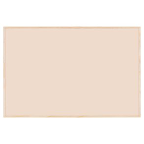 Whiteboard med tr�ram, Beige, 88,5 x 58,5 cm