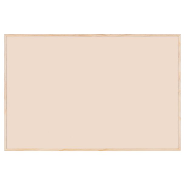 Whiteboard med tr�ram, Beige, 88,5 x 58,5 cm