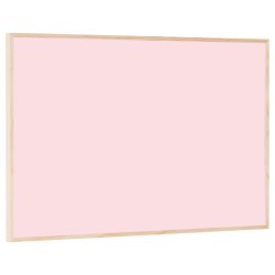 Whiteboard med tr�ram, Rosa, 88,5 x 58,5 cm