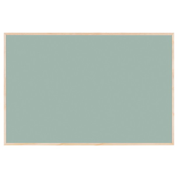 Whiteboard med tr�ram, Gr�n, 88,5 x 58,5 cm