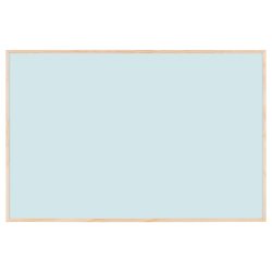 Whiteboard med tr�ram, Ljusbl�, 88,5 x 58,5 cm