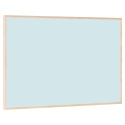 Whiteboard med tr�ram, Ljusbl�, 88,5 x 58,5 cm