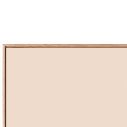 Whiteboard med massiv b�getr�sramme, Beige, 150 x 100 cm