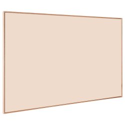 Whiteboard med massiv b�getr�sramme, Beige, 200 x 100 cm