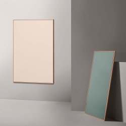 Whiteboard med massiv b�getr�sramme, Beige, 200 x 100 cm
