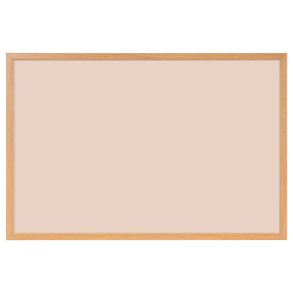 Whiteboard med MDF-ramme i egetr�slook, Beige, 120 x 90 cm