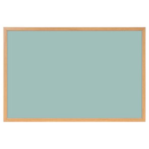 Whiteboard med MDF-ramme i egetr�slook, Gr�n, 120 x 90 cm