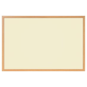 Whiteboard med MDF-ramme i egetr�slook, Gul, 120 x 90 cm