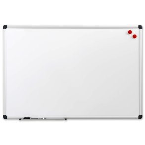 180 x 90 cm. Whiteboard med alu. ramme
