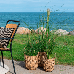 Korbset, Seegras, 3 Stck.