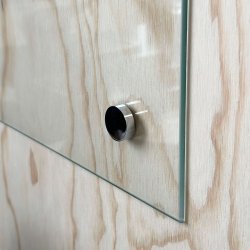 60 x 55 cm. Tydlig Whiteboard EJ MAGNETISK