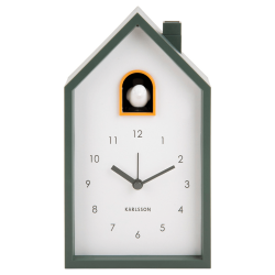 Cuckoo Alarm Clock, Green