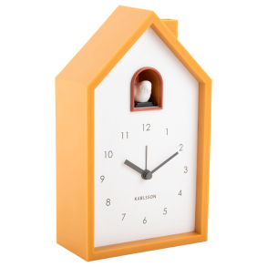 Cuckoo alarm clock, yellow