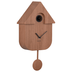 Kuckucksuhr, dunkles Holz