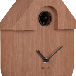 Kuckucksuhr, dunkles Holz