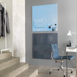 200 x 100 cm. Gr Magnetisk Glastavle