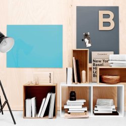 120 x 90 cm. Gr Magnetisk Glastavle