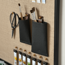 Hnge-Tasche, hergestellt aus recyceltem Papier, gro, braun