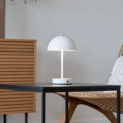 LED kabellose Tischlampe, wei