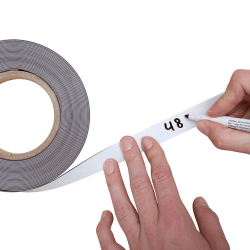 Magnetisches Kennzeichnungsband, rot, 40 mm