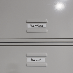 Magnetisches Kennzeichnungsband, wei, 40 mm