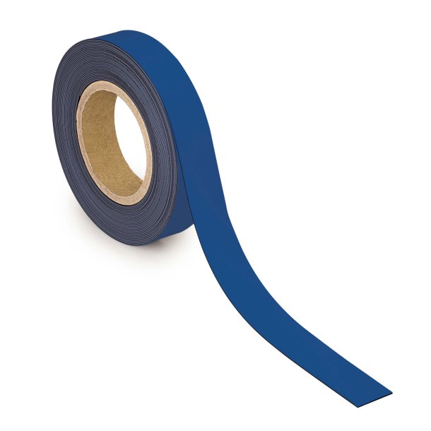 Magnetbånd, blå, 30 mm