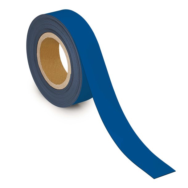 Magnetbånd, blå, 40 mm
