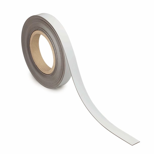 Magnetisches Kennzeichnungsband, weiß, 20 mm