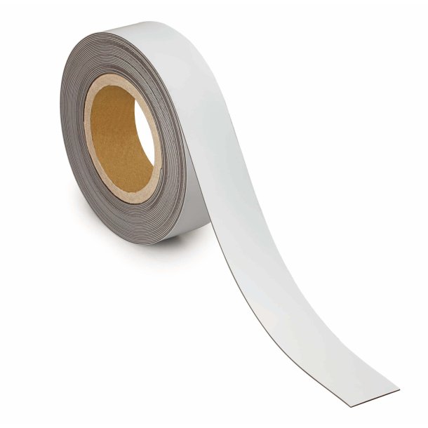 Magnetisches Kennzeichnungsband, weiß, 40 mm