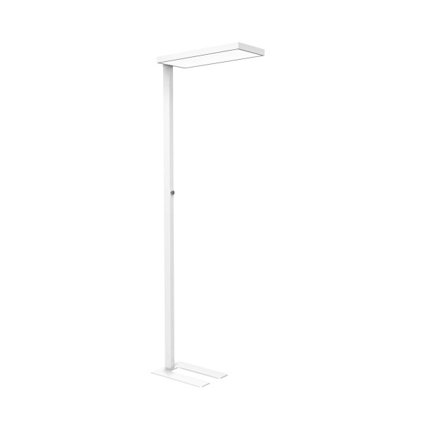 LED Gulvlampe med lysdæmper, hvid, MAULjura