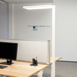 LED-Stehleuchte mit Dimmer, Wei, MAULjura