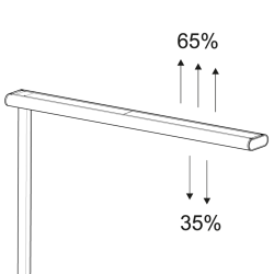 LED-Stehleuchte, Silber, MAULjet