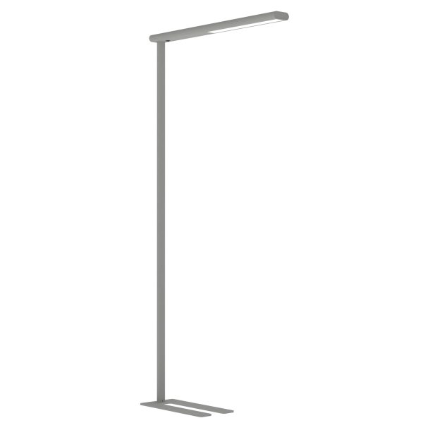 LED Gulvlampe, sølv, MAULjet