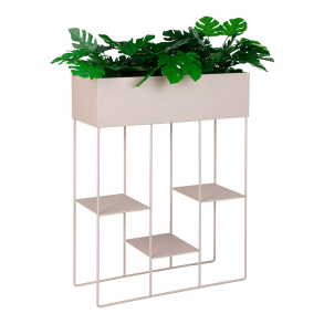 Pflanzgef mit 3 Regalen, Sand