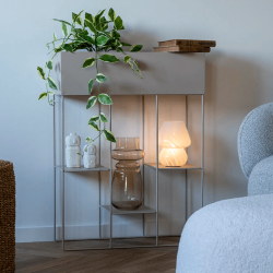 Pflanzgef mit 3 Regalen, Sand