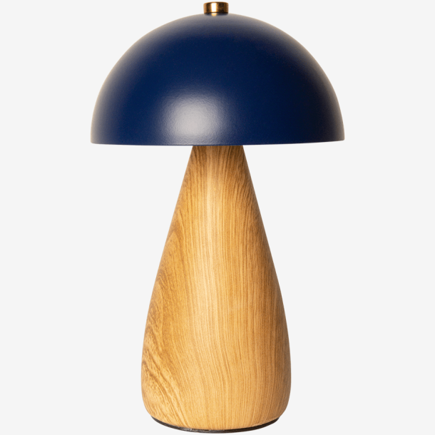 Mushroom LED lampe, Koboltbl / eg look