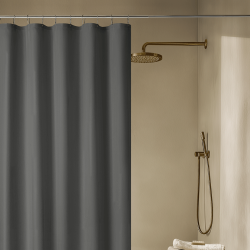Harmony Duschvorhang, Dunkelgrau, 150 x 200 cm