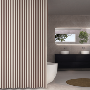 Duschvorhang, Nougat, 180 x 200 cm