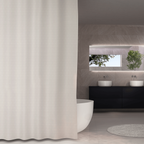 Duschvorhang, Wei, 120 x 200 cm