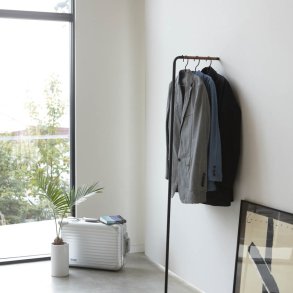 Yamazaki, Leaning Coat Hanger, Black