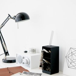 Yamazaki Stiftehalter fr den Schreibtisch, schwarz