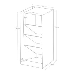 Yamazaki Desk Pen Holder, white