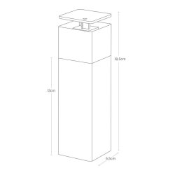 Yamazaki Soap Dispenser, White