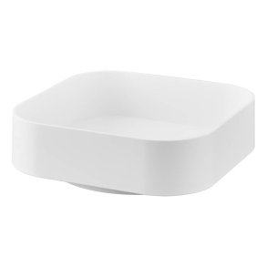 Yamazaki Drehbares Aufbewahrungstablett, wei